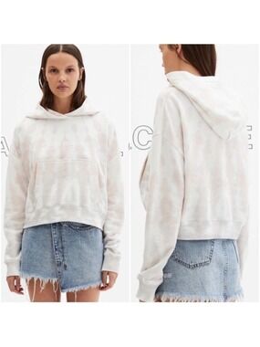 Ksubi Splendid Submersion Tie Dye Cropped Hoodie